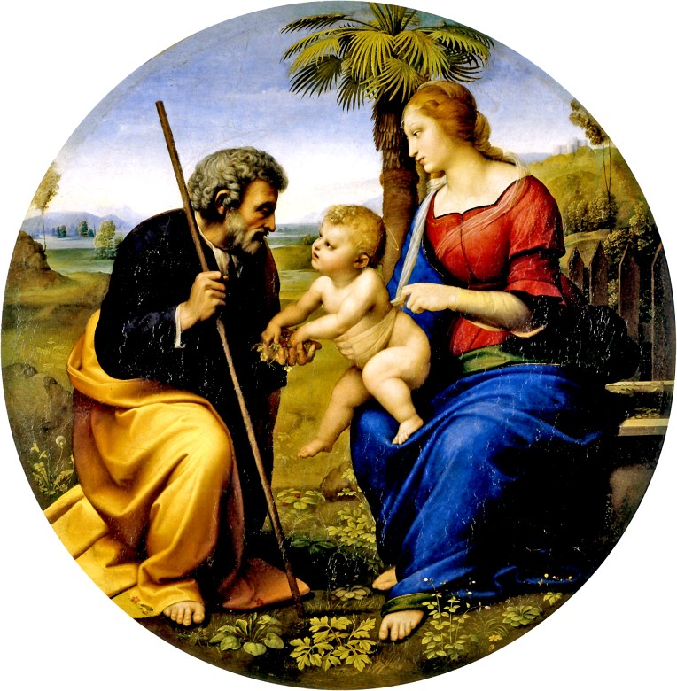 Raphael_The_Holy_Family_with_a_Palm_Tree