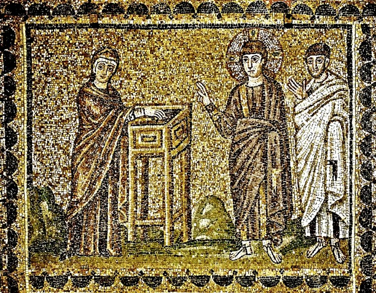 01-unknown-artist-the-widows-mite-basilica-di-santapollinare-nuovo-ravenna-italy-6th-century