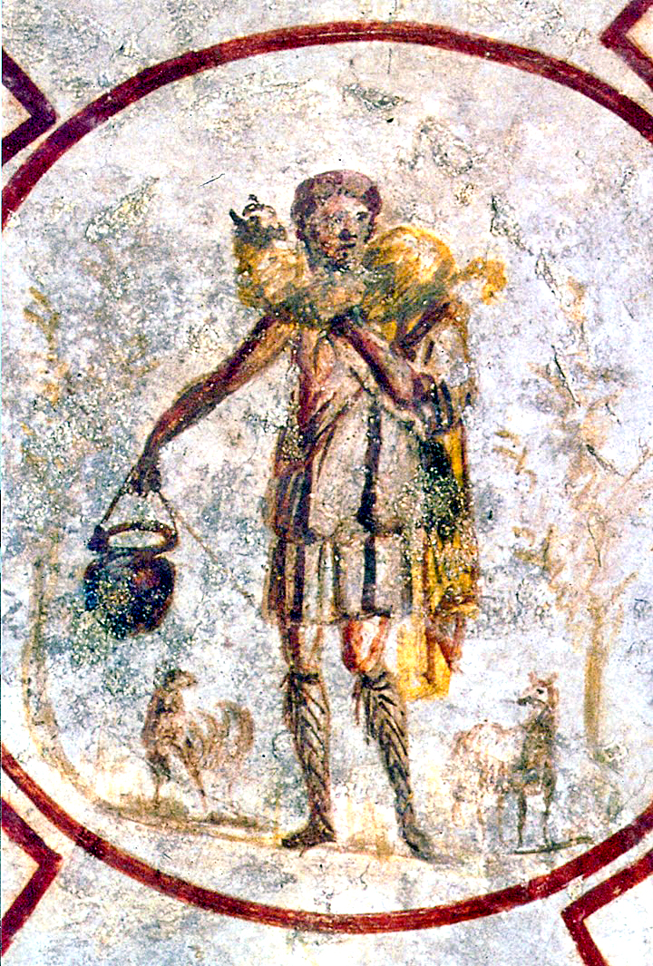 The-Good-Shepherd-Catacomb-of-Callixtus-mid-3rd-century