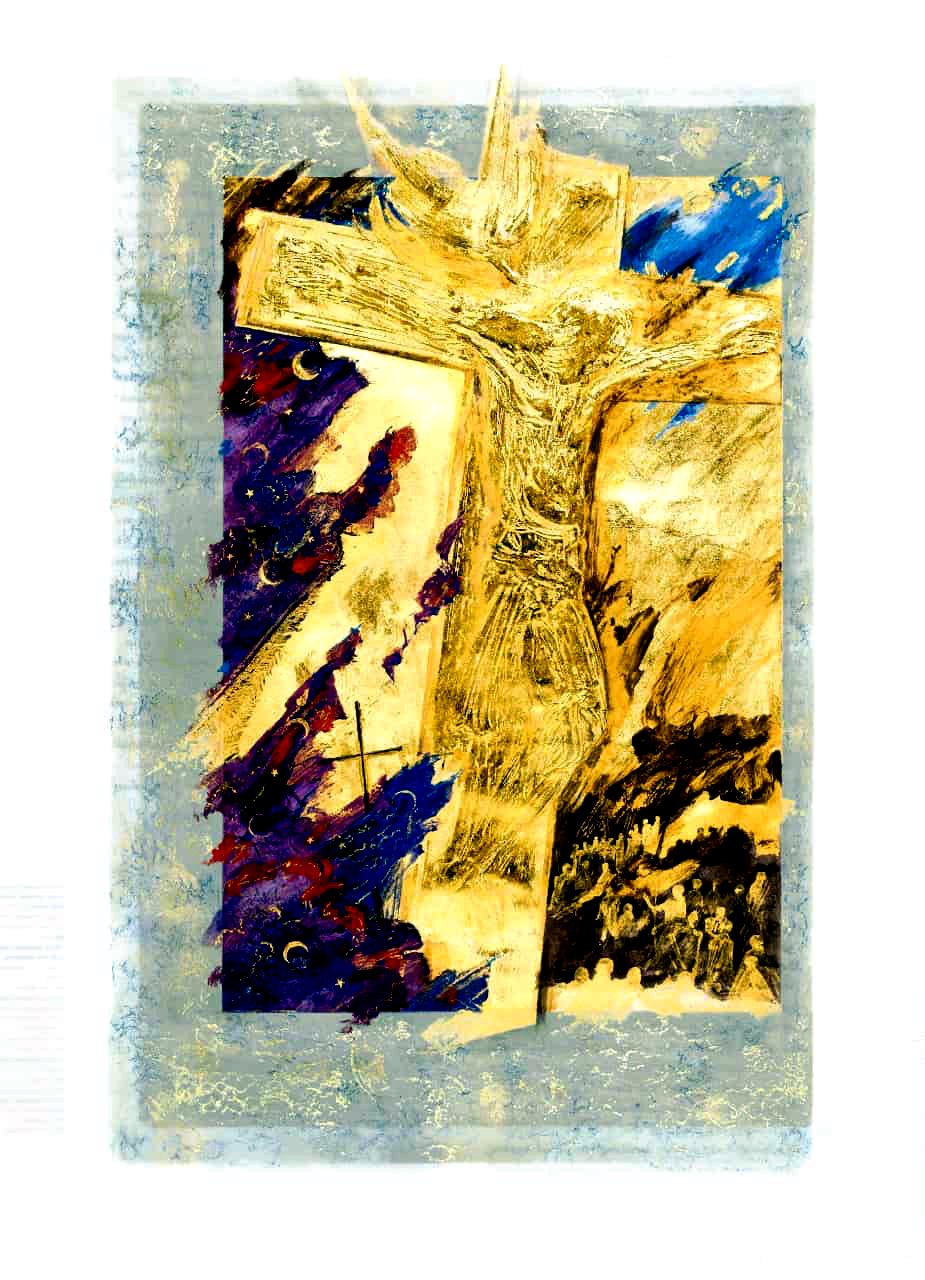 Crucifixion-St-Johns-Bible