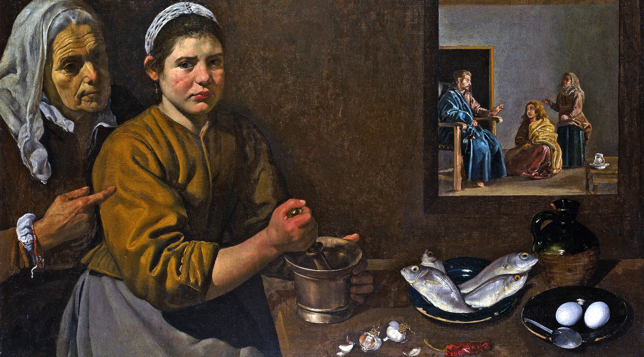 Christ in the House of Martha and Mary