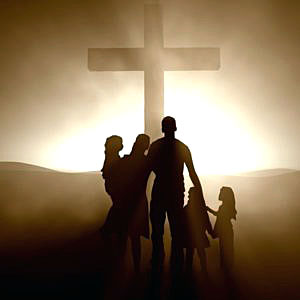 Family at the Cross